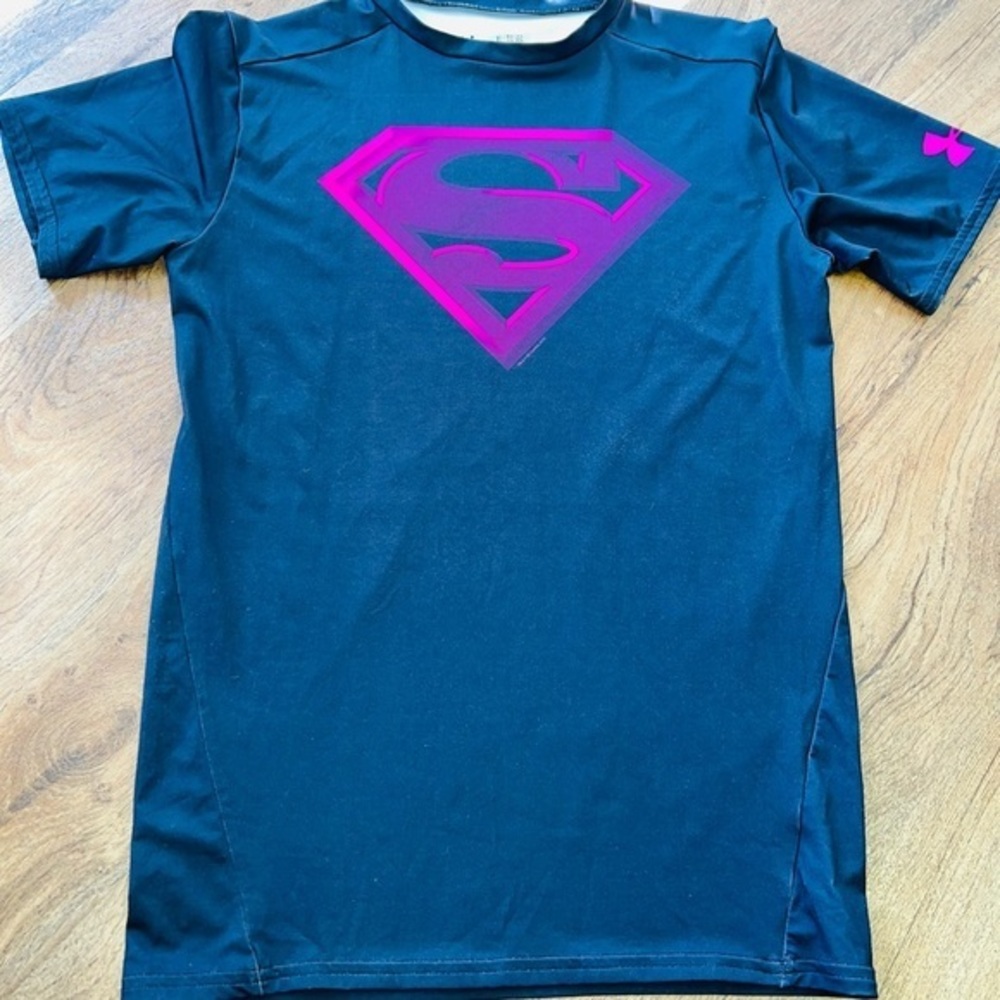 Superman Under Armour Compression‎ Heatgear Shirt